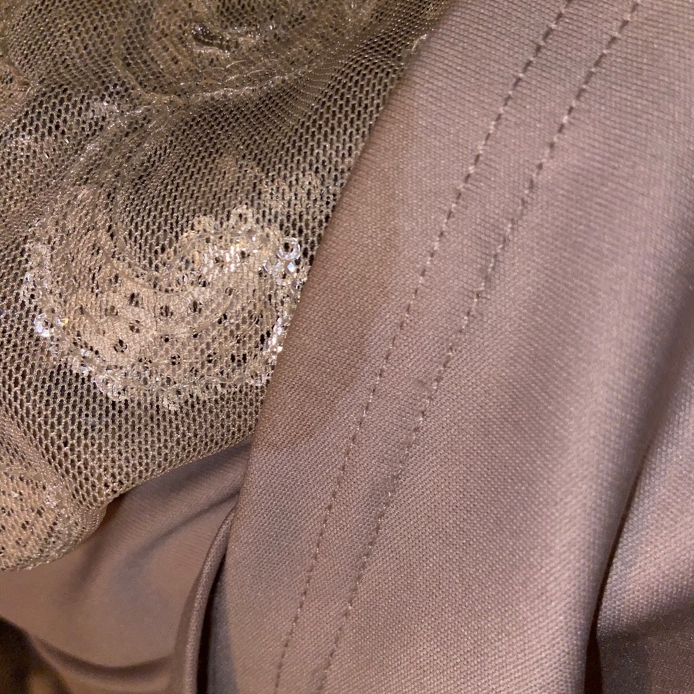 Calvin Klein Embellished Cowl Back Gown - Picture 16 of 16